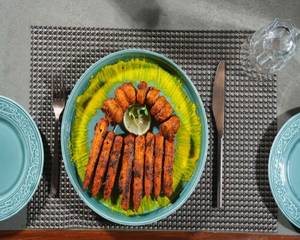 Tandoori Baby Corn & Mushroom.