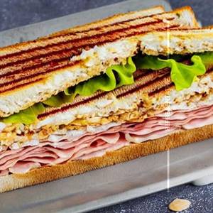 Chicken Ham N Salami Sandwich