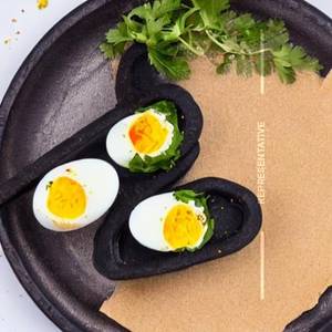 Boiled egg sandwich