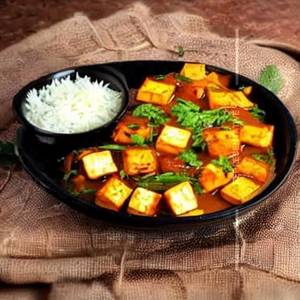 Paneer Sabji Chawal