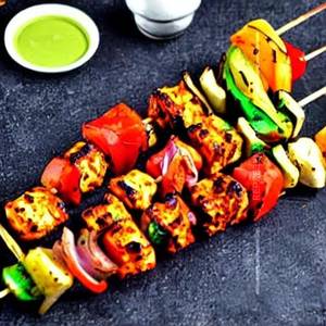 Veg seekh tikka