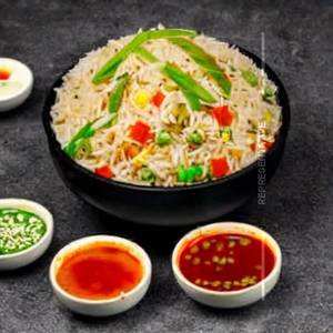 Pork singapore fried rice