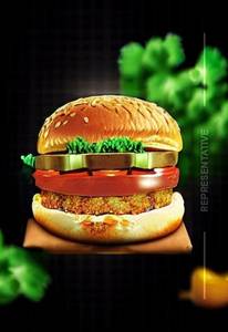 Chicken Tikka Burger