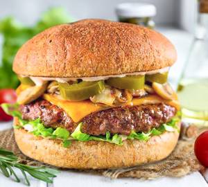 Zesty Jalapeno Cheese Burger