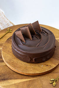 Belgian Chocolate Glacier Cake