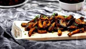 Mushroom Pepper Fry