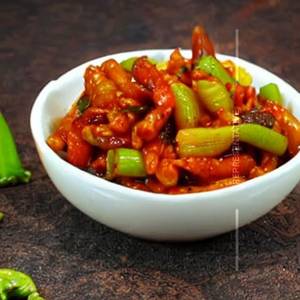 Baby Corn Chilli Dry