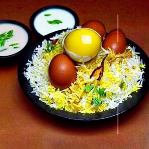 Egg Hydrabadri Biriyani