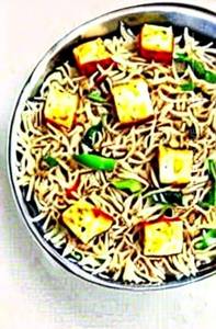 Paneer fried rice