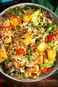 Fried Rice With Cheese Chilly