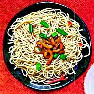 Schezwan Noodles Egg
