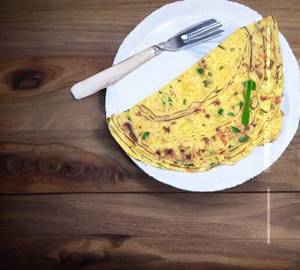 Masala Omelette (One Egg)
