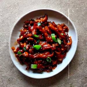 Mushroom Chilli Fried