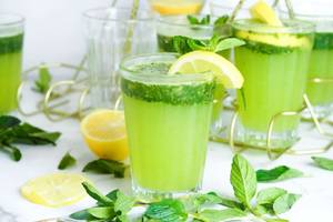 Lemon with mint juice [250 ml]