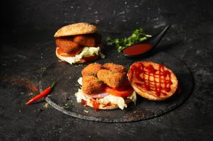 Chicken Shammi Bun Kebab