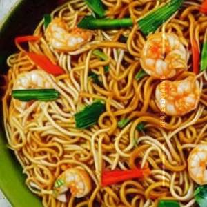 Prawn noodles