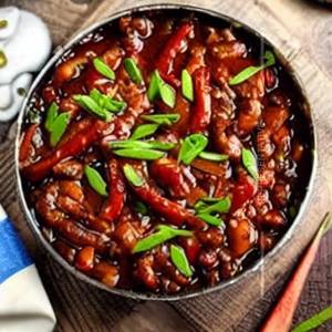 Mushroom Chilli