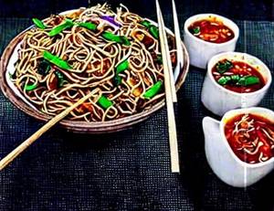 Pork Hakka Noodles