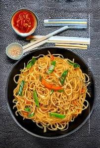 Egg Schezwan Noodles