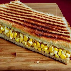Sweet Corn Cheese Sandwich