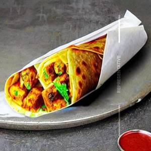Egg Paneer Tandoori Cheese Roll