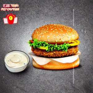 Crunchy Veg Burger 1 burger