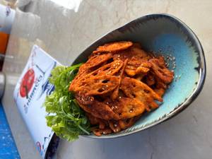 Crispy Peri Peri Lotus Steam