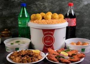 Egg Biryani (Bucket Combo) (Basmati Rice)