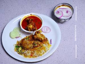 Chicken Biryani & Solkadi