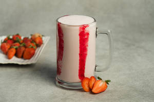 Fresh Strawberry Premium Milkshake