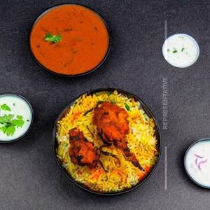 Chicken Tikka Biryani Family