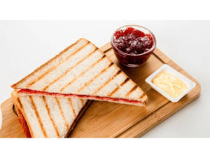 Bread Butter Jam Toast