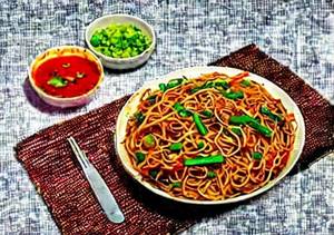 Mix Veg Schezwan Noodles