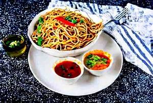 Fish Schezwan Noodles