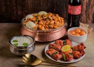 Chicken Boneless Biryani Family Combo (Serves 3-4)