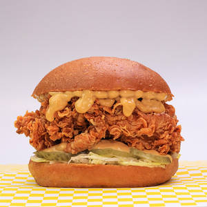 Hyper Crunchy Chicken Burger