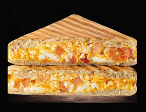 Egg And Cheese Press Sandwich