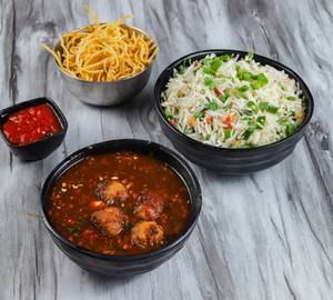 Veg. Manchurian Rice