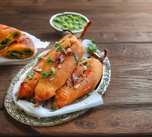 Mirchi bajji plain [4pcs]
