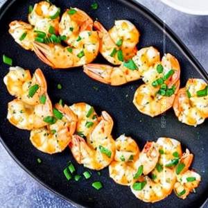 Butter Garlic Prawns