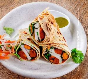 Aloo Tikki Wrap
