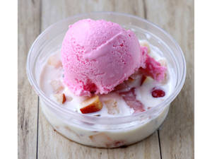 Fruit Salad With Ice Cream
