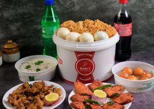Chicken Biryani (Bucket Combo) (Basmati Rice)