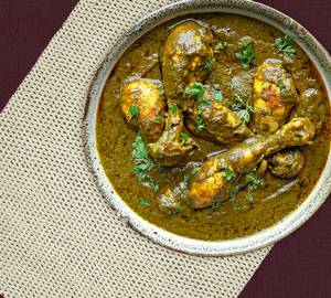 Chicken Hara Masala (Quarter)