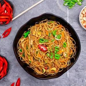Egg Chilli Garlic Noodles