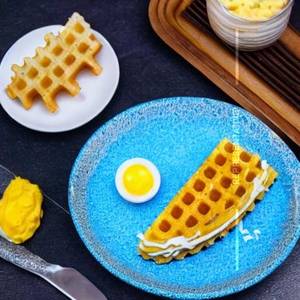 Scrambled Egg Waffle