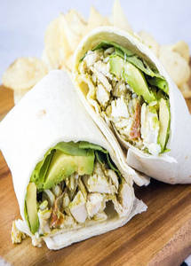 Pesto Paneer Wrap