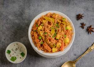 Veg Biryani Full (Serves 1-2)