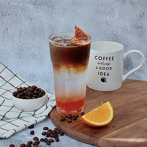 Peach Coffee Tonic