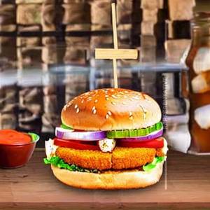 Spl Grill  Paneer Burger